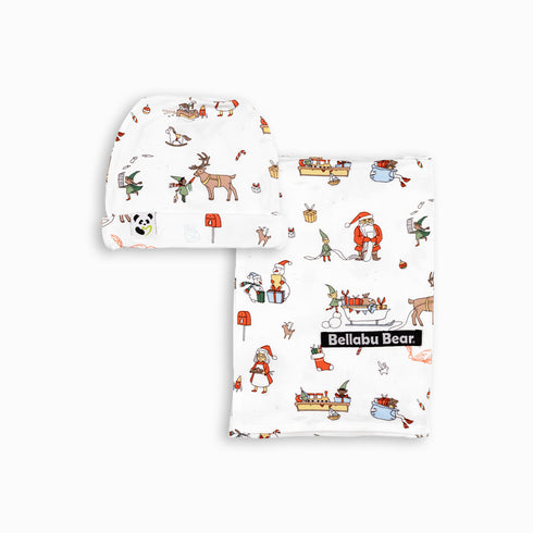 santas-workshop-bamboo-swaddle-beanie-set- at Sophia's Style-2